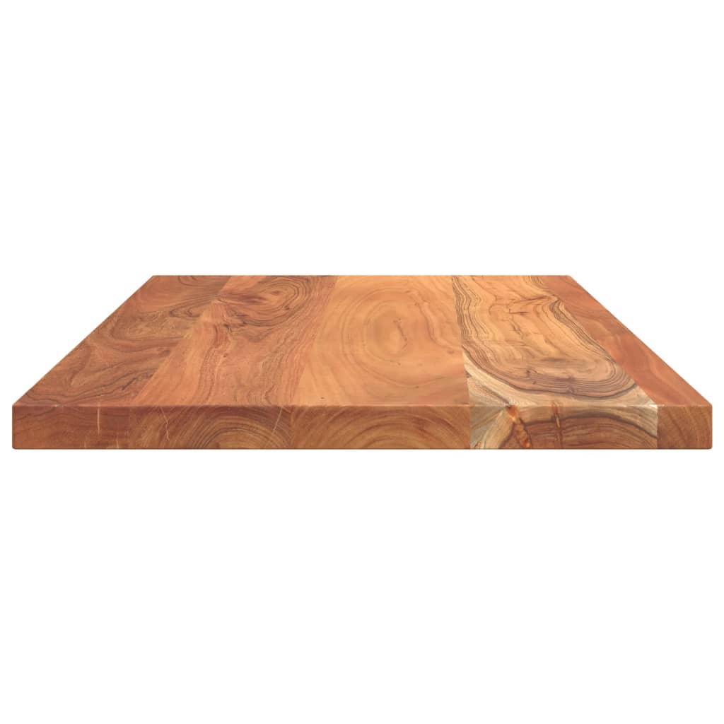 vidaXL Tampo de mesa retangular 120x50x2,5 cm madeira de acácia maciça