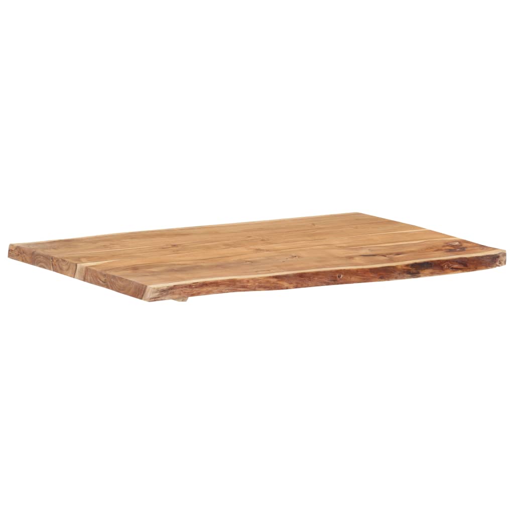 vidaXL Tampo de mesa 100x(50-60)x3,8 cm madeira de acácia maciça