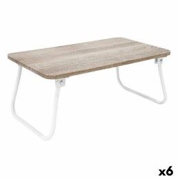 Home ESPRIT|Mesa de Apoio Pequena Home ESPRIT Preto 80 x 80 x 1 cm