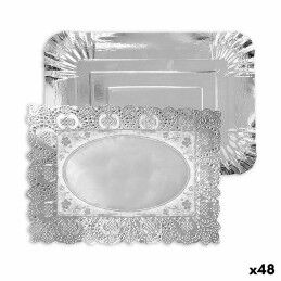 Quttin|Bandeja de pequeno-almoço Quttin Metal 38 x 27 x 2 cm (12 Unidades)