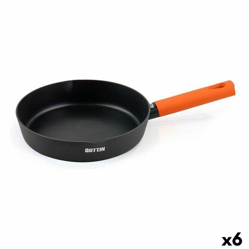 Quttin|Frigideira Quttin Gastro Preto Laranja 42 x 27,5 x 5,4 cm (6 Unidades) Quttin|Frigideira Quttin Gastro Preto Laranja 42 x 27,5 x 5,4 cm (6 Unidades)