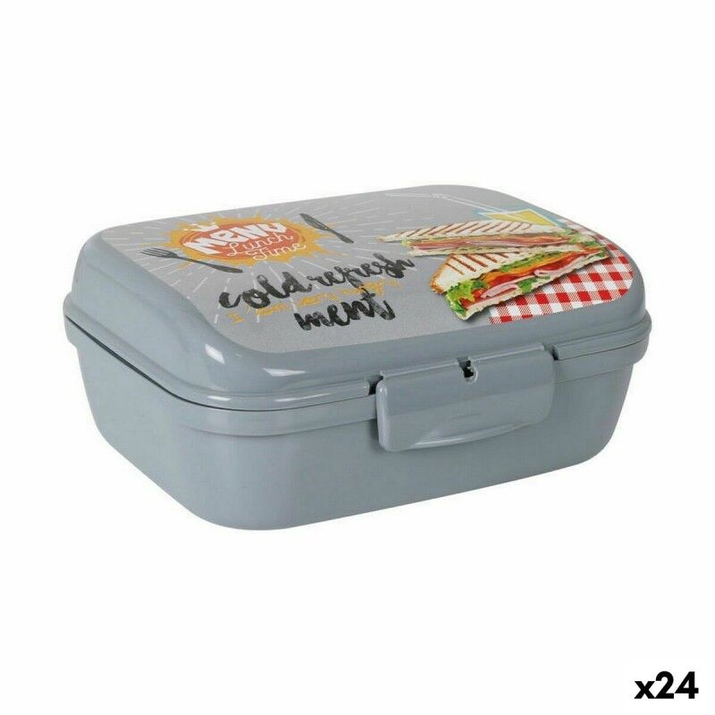 Titiz|Caixa Sanduíche Titiz Plástico 1 L 16 x 12 x 6,5 cm (24 Unidades) Titiz|Caixa Sanduíche Titiz Plástico 1 L 16 x 12 x 6,5 cm (24 Unidades)