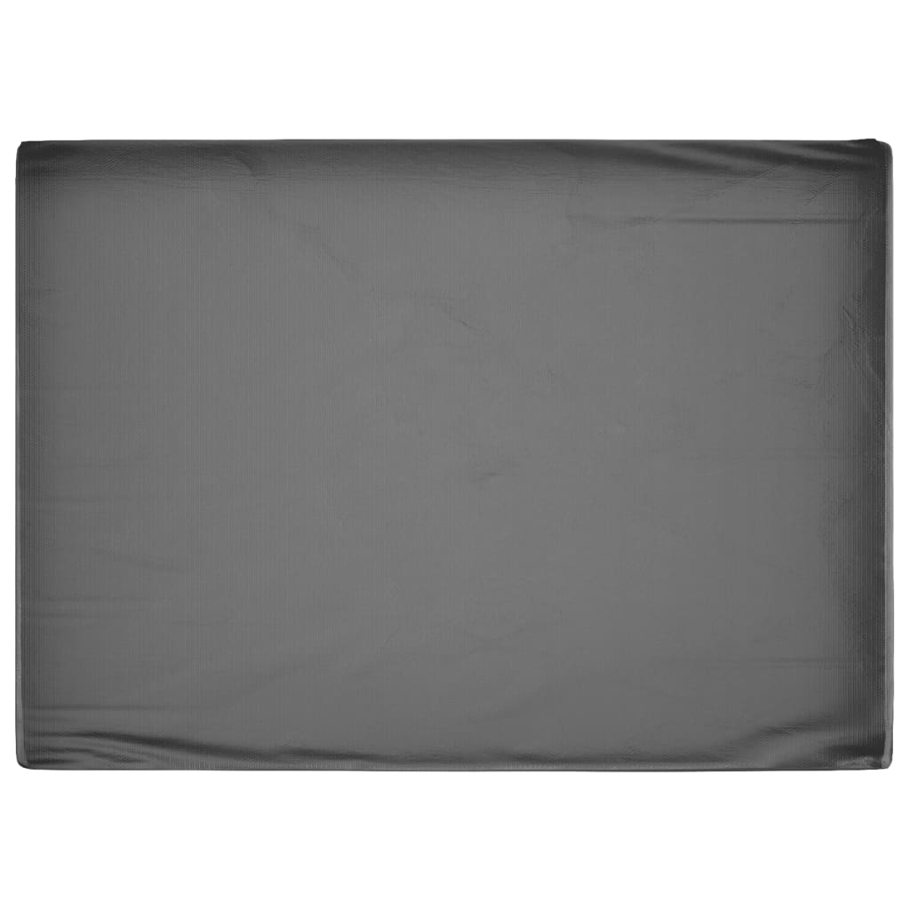 vidaXL Capas móveis de jardim 2 pcs 12 ilhós 230x165x80 cm retangular