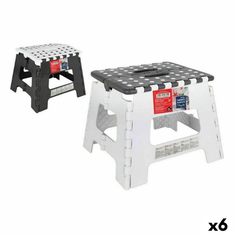 Confortime|Banco Dobrável Confortime Plástico 25 cm (6 Unidades) Confortime|Banco Dobrável Confortime Plástico 25 cm (6 Unidades)