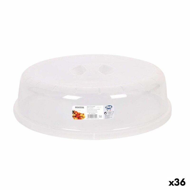 Dem|Tampa para micro-ondas Dem Montera 27 x 27 x 7 cm (36 Unidades) Dem|Tampa para micro-ondas Dem Montera 27 x 27 x 7 cm (36 Unidades)