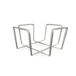 Quttin|Porta-guardanapos Quttin 17,5 x 17,5 x 9,5 cm (12 Unidades) Cromado