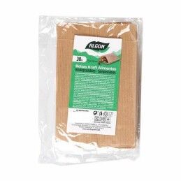 Algon|Saco Reutilizável para Alimentos Algon Papel kraft 10 x 15 cm Descartáveis 30 Peças (36 Unidades)