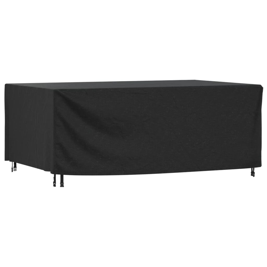 vidaXL Capa p/ mobiliário jardim 240x140x90 cm impermeável 420D preto