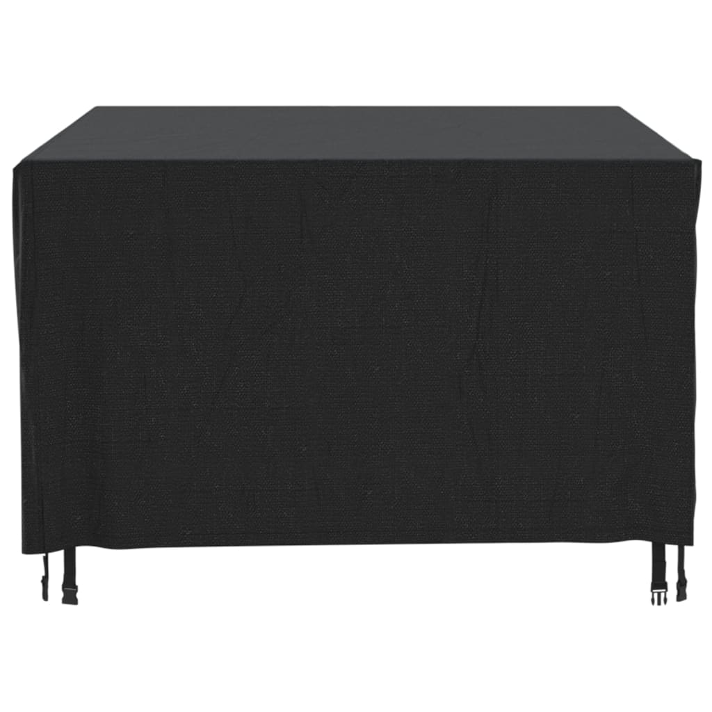 vidaXL Capa p/ mobiliário jardim 240x140x90 cm impermeável 420D preto