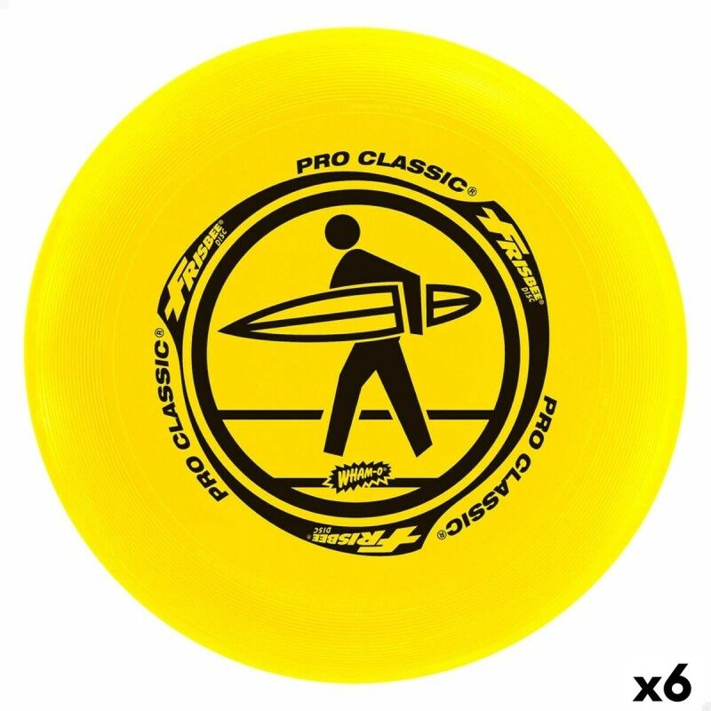 Wham-O|Frisbee Wham-O Pro-Classic Ø 25 cm Flexível 6 Unidades Wham-O|Frisbee Wham-O Pro-Classic Ø 25 cm Flexível 6 Unidades