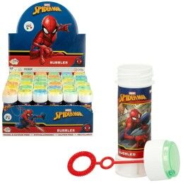 Spider-Man|Frasco para bolas de sabão Spider-Man 60 ml 3,8 x 11,5 x 3,8 cm (216 Unidades)