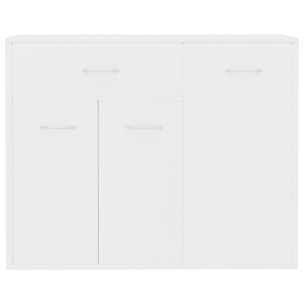 vidaXL Aparador 88x30x70 cm contraplacado branco