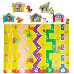 Lisciani Giochi|Puzzle Infantil Lisciani Giochi 48 x 1 x 36 cm Quinta 12 Peças 27 Peças (6 Unidades)