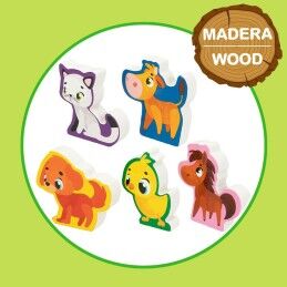 Lisciani Giochi|Puzzle Infantil Lisciani Giochi 48 x 1 x 36 cm Quinta 12 Peças 27 Peças (6 Unidades)
