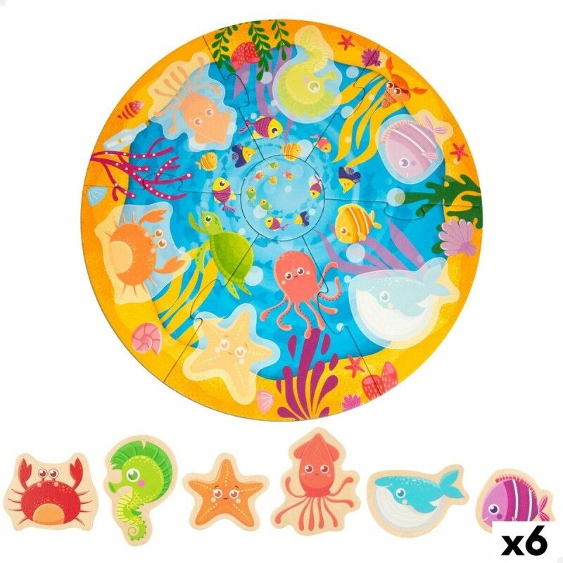 Lisciani Giochi|Puzzle Infantil Lisciani Giochi 33 x 1 x 32 cm Marinha 6 Peças 13 Peças (6 Unidades) Lisciani Giochi|Puzzle Infantil Lisciani Giochi 33 x 1 x 32 cm Marinha 6 Peças 13 Peças (6 Unidades)