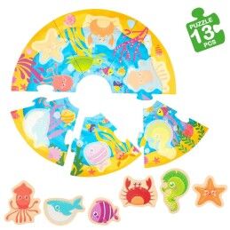 Lisciani Giochi|Puzzle Infantil Lisciani Giochi 33 x 1 x 32 cm Marinha 6 Peças 13 Peças (6 Unidades)
