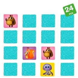Lisciani Giochi|Jogo de Memória Lisciani Giochi Puzzle Infantil Tátil 24 Peças