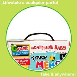 Lisciani Giochi|Jogo de Memória Lisciani Giochi Puzzle Infantil Tátil 24 Peças