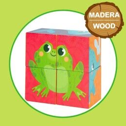 Lisciani Giochi|Puzzle 3D Lisciani Giochi 22 x 23 x 1 cm animais 4 Peças (6 Unidades)