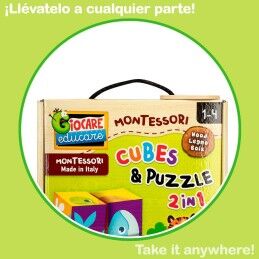 Lisciani Giochi|Puzzle 3D Lisciani Giochi 22 x 23 x 1 cm animais 4 Peças (6 Unidades)