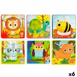Woomax|Jogo de Construção Woomax animais 32 Peças (6 Unidades)