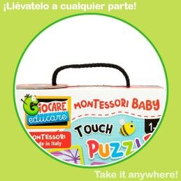 Lisciani Giochi|Puzzle Infantil Lisciani Giochi 16 x 0,1 x 16 cm Tátil 24 Peças 4 Peças (6 Unidades)