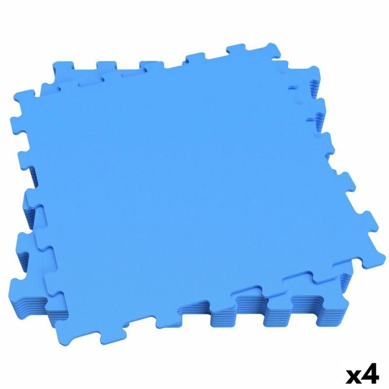 Aktive|Puzzle Infantil Aktive Azul 9 Peças Borracha Eva 50 x 0,4 x 50 cm (4 Unidades) Aktive|Puzzle Infantil Aktive Azul 9 Peças Borracha Eva 50 x 0,4 x 50 cm (4 Unidades)