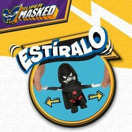 Eolo|Figuras de Ação Eolo Super Masked Whisper 11,5 x 15,5 x 6,5 cm Elástico (12 Unidades)