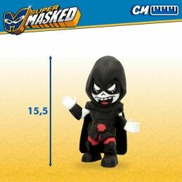 Eolo|Figuras de Ação Eolo Super Masked Whisper 11,5 x 15,5 x 6,5 cm Elástico (12 Unidades)