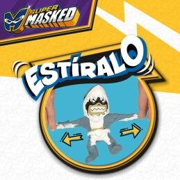Eolo|Figuras de Ação Eolo Super Masked Jaw Boy 14 x 16 x 8,5 cm Elástico (12 Unidades)