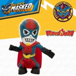 Eolo|Figuras de Ação Eolo Super Masked Pepper Man 14 x 15,5 x 5,5 cm Elástico (12 Unidades)