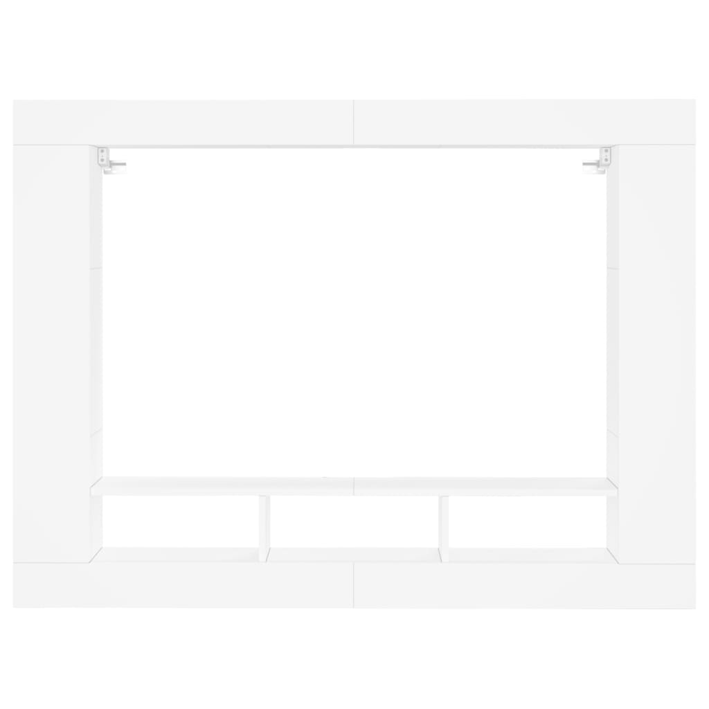 vidaXL Móvel de TV 152x22x113 cm derivados de madeira branco