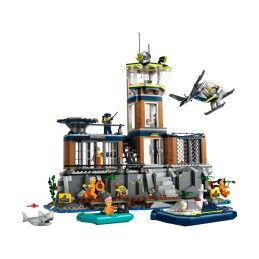Lego|Jogo de Construção Lego 60419 Police Station Island Multicolor 980 Peças