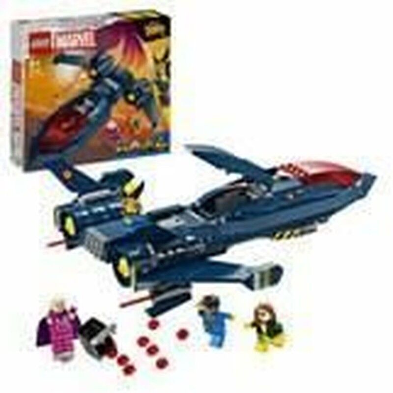 Lego|Jogo de Construção Lego 76281 Marvel The X-Men's X-Jet Multicolor Lego|Jogo de Construção Lego 76281 Marvel The X-Men's X-Jet Multicolor