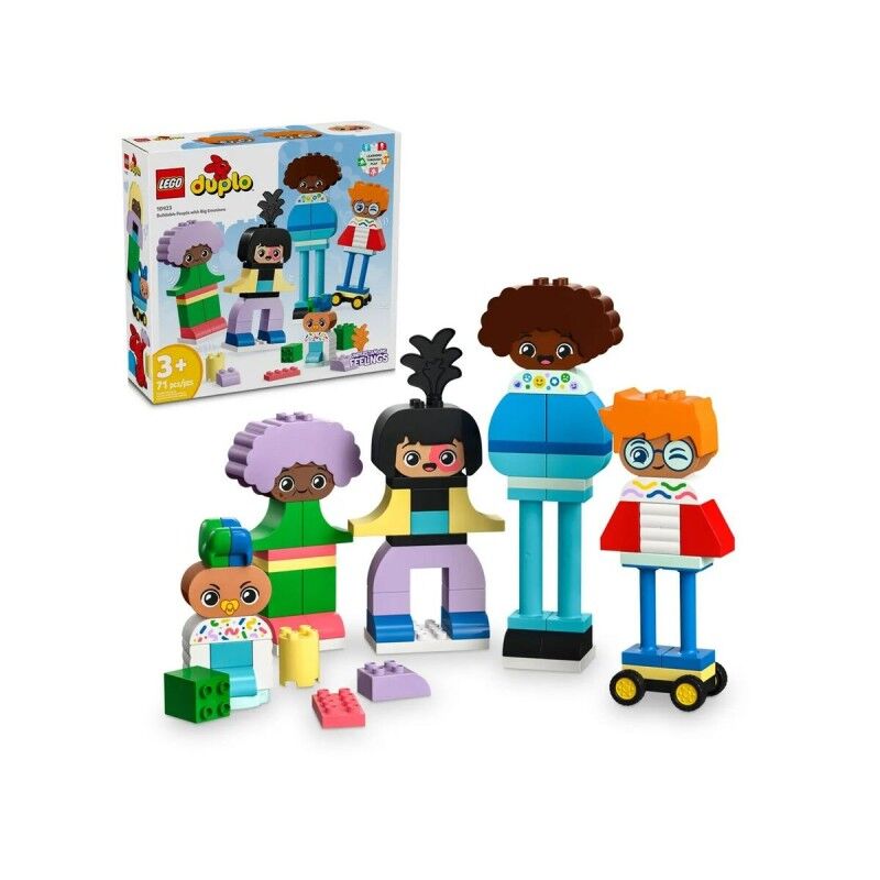 Lego|Jogo de Construção Lego Duplo Buildable People with Big Emotions Multicolor