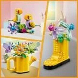 Lego|Jogo de Construção Lego 31149 Creator 3in1 Flowers in the Watering Can Multicolor