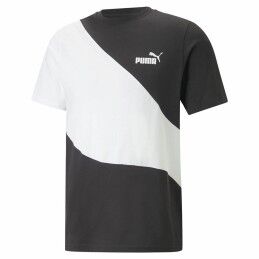 Puma|T-Shirt de Desporto de Manga Curta Puma Run Graphic Verde limão