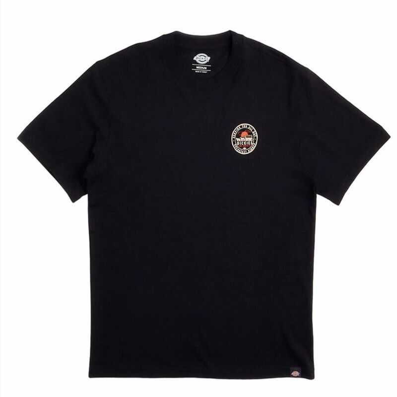 Dickies|Camisola de Manga Curta Homem Dickies Greensburg Preto Dickies|Camisola de Manga Curta Homem Dickies Greensburg Preto