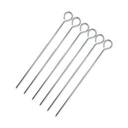 Wooow|Conjunto de Espetos para Churrascos Wooow Metal 6 Peças 20 cm (36 Unidades)