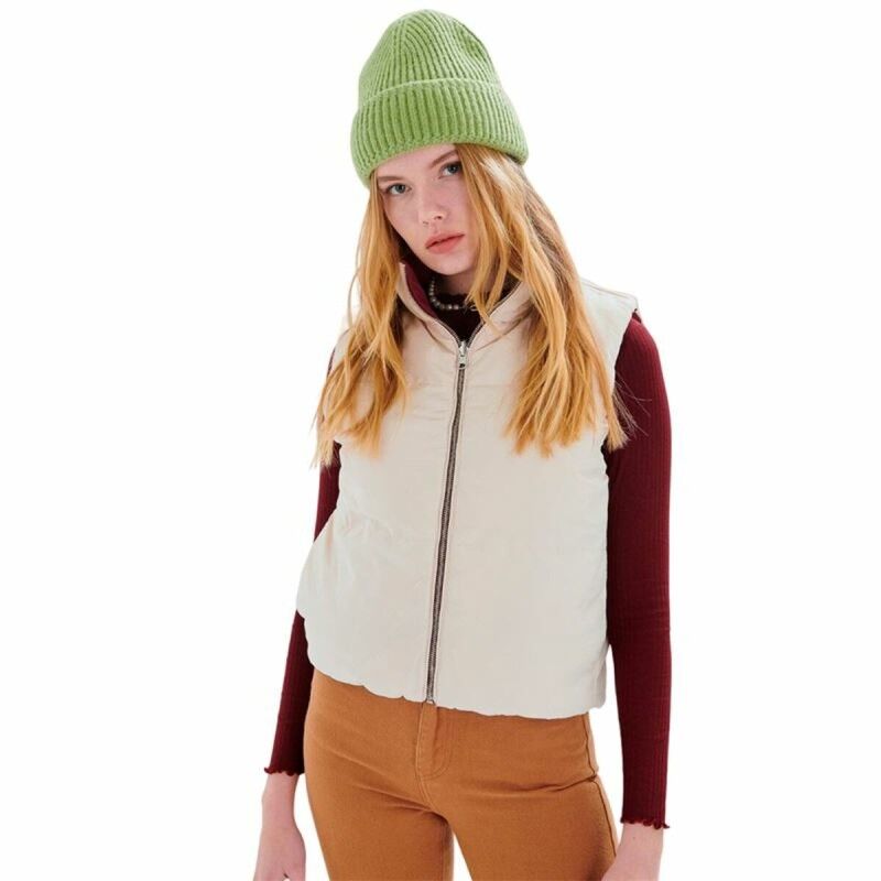 24COLOURS|Colete Mulher 24COLOURS Vermelho Bege 24COLOURS|Colete Mulher 24COLOURS Vermelho Bege