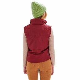 24COLOURS|Colete Mulher 24COLOURS Vermelho Bege