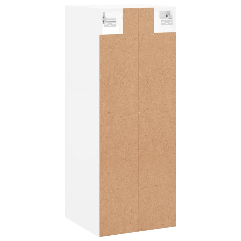 vidaXL Armário de parede 34,5x34x90 cm branco