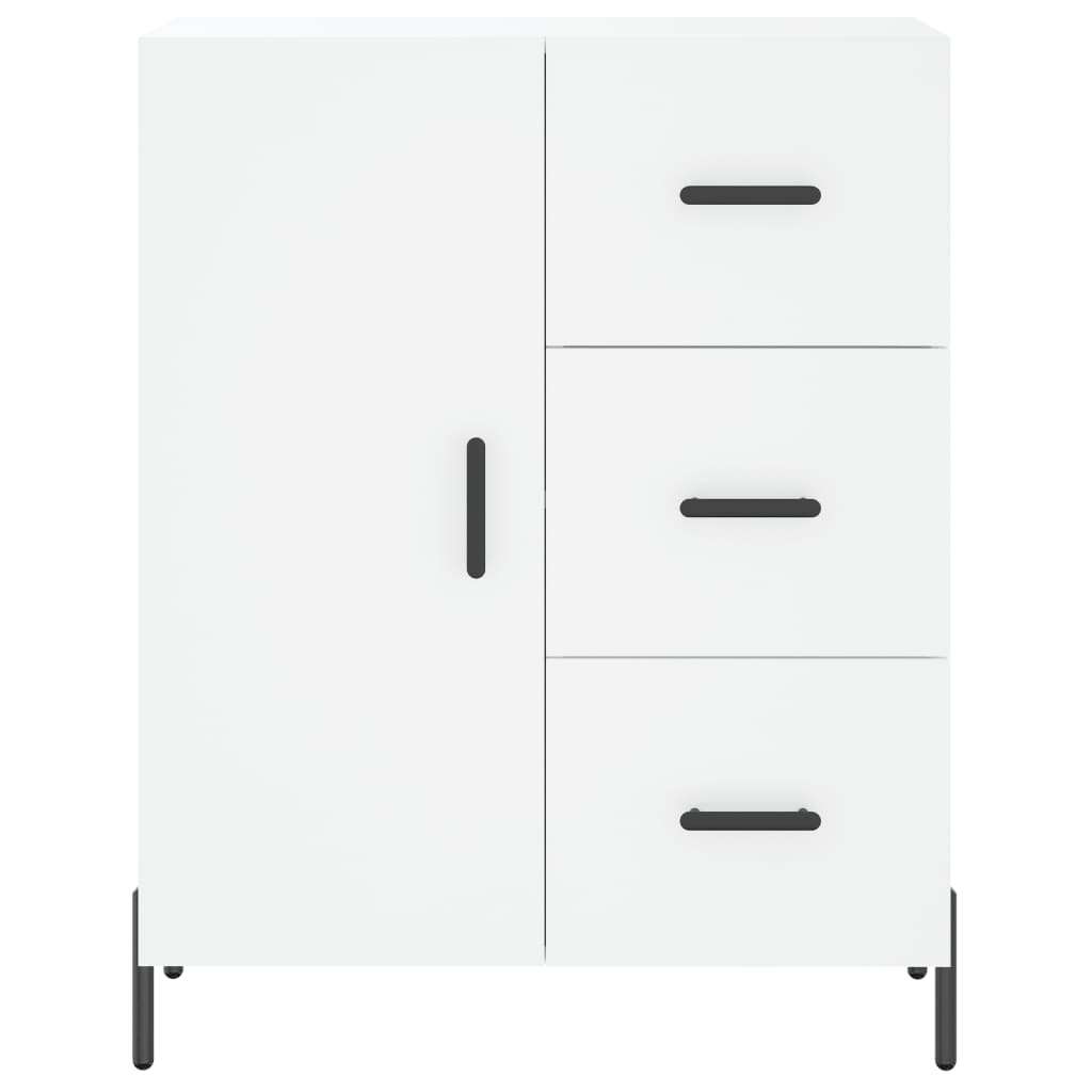 vidaXL Armário alto 69,5x34x180 cm derivados de madeira branco