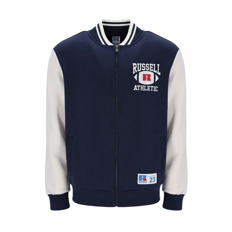 Russell Athletic|Casaco de Desporto para Homem Russell Athletic Bomber Ty Azul Marinho Russell Athletic|Casaco de Desporto para Homem Russell Athletic Bomber Ty Azul Marinho