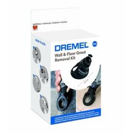Dremel|Kit de remoção de argamassa para paredes e pavimentos Dremel 568