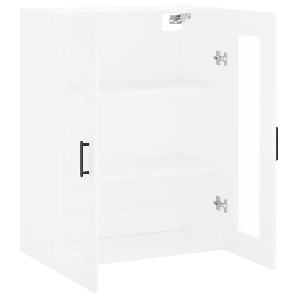 vidaXL Armário de parede 69,5x34x90 cm branco