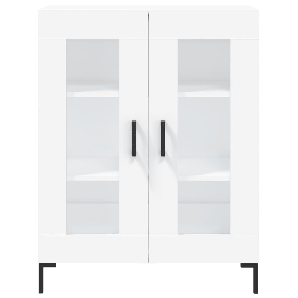 vidaXL Armário alto 69,5x34x180 cm derivados de madeira branco