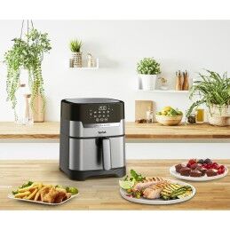 Tefal|Fritadeira de Ar Tefal EY505D15 4,2 L Preto Cinzento Aço