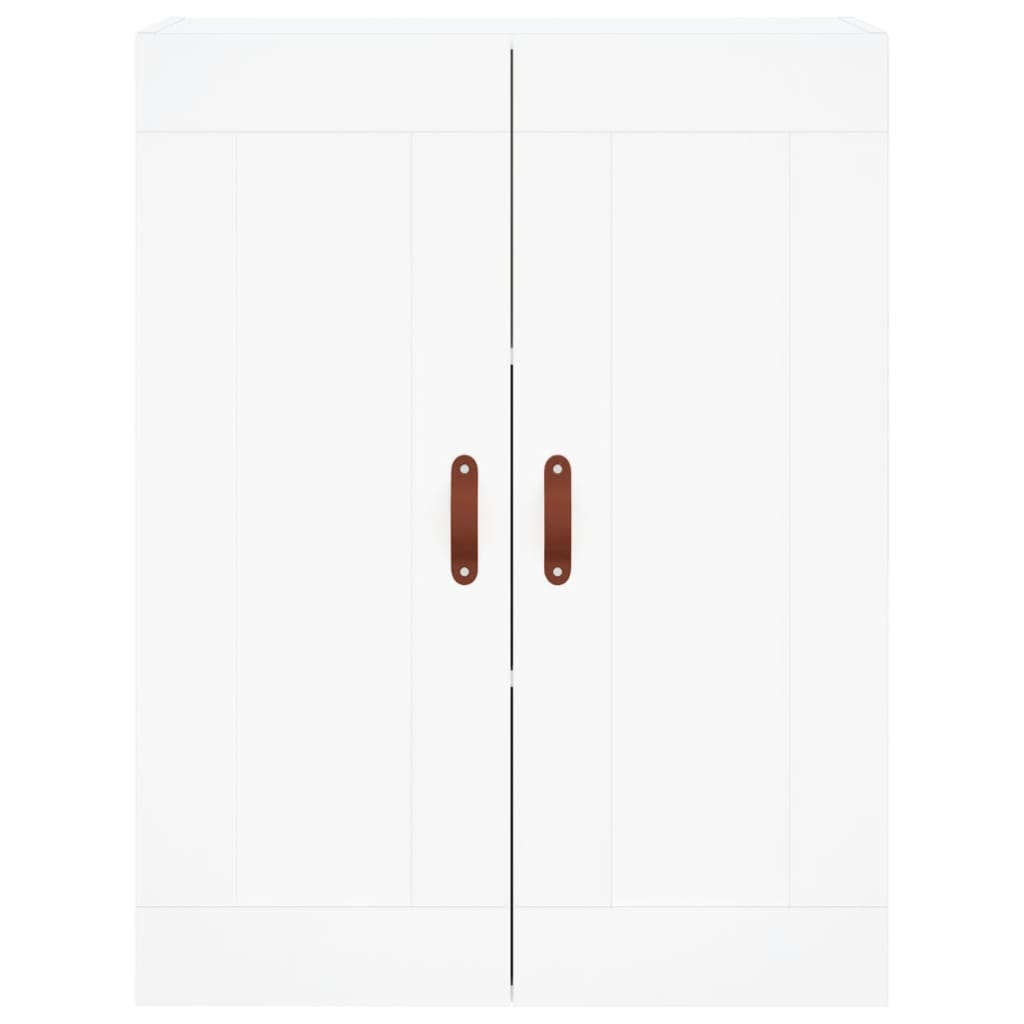 vidaXL Armário alto 69,5x34x180 cm derivados de madeira branco