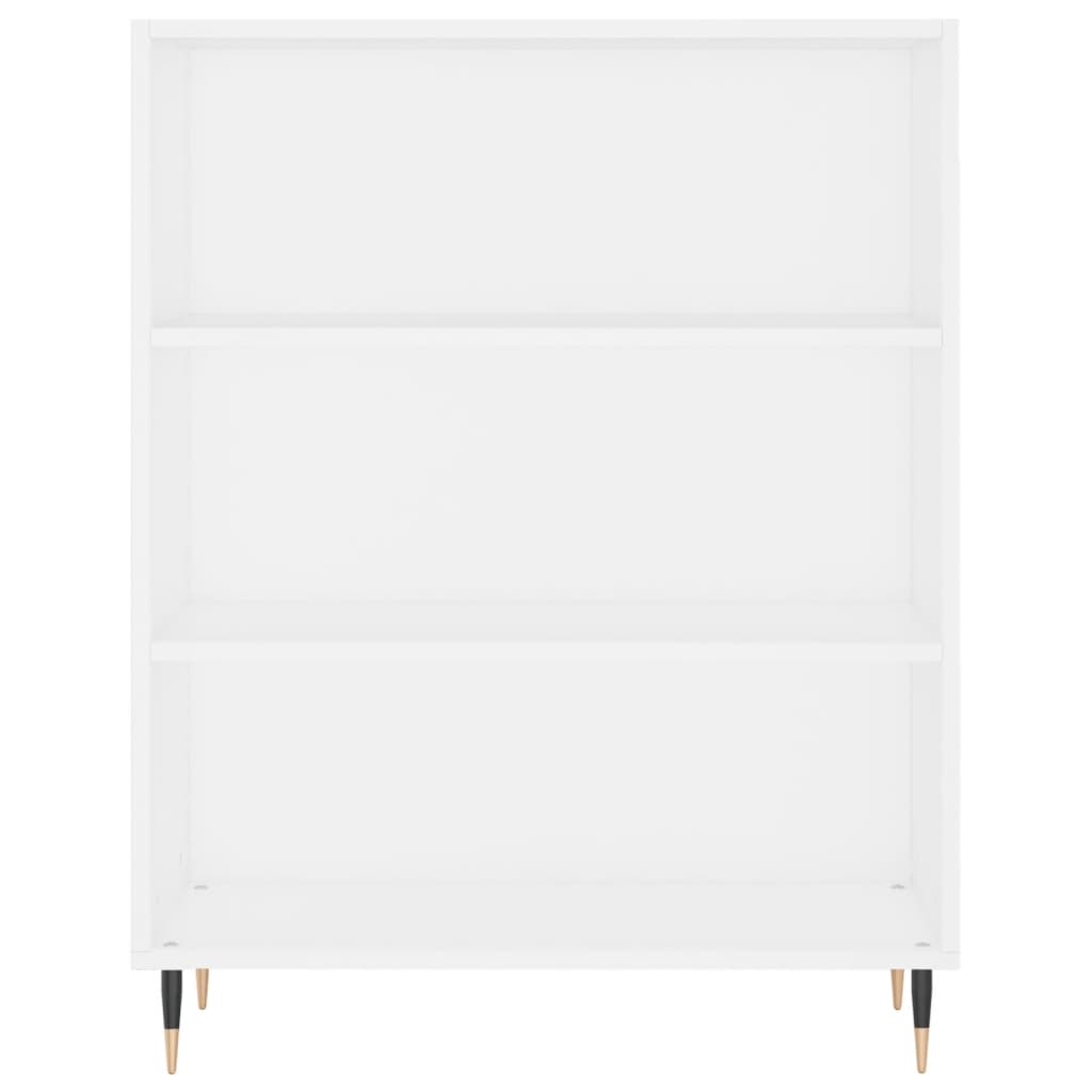 vidaXL Armário alto 69,5x32,5x180 cm derivados de madeira branco